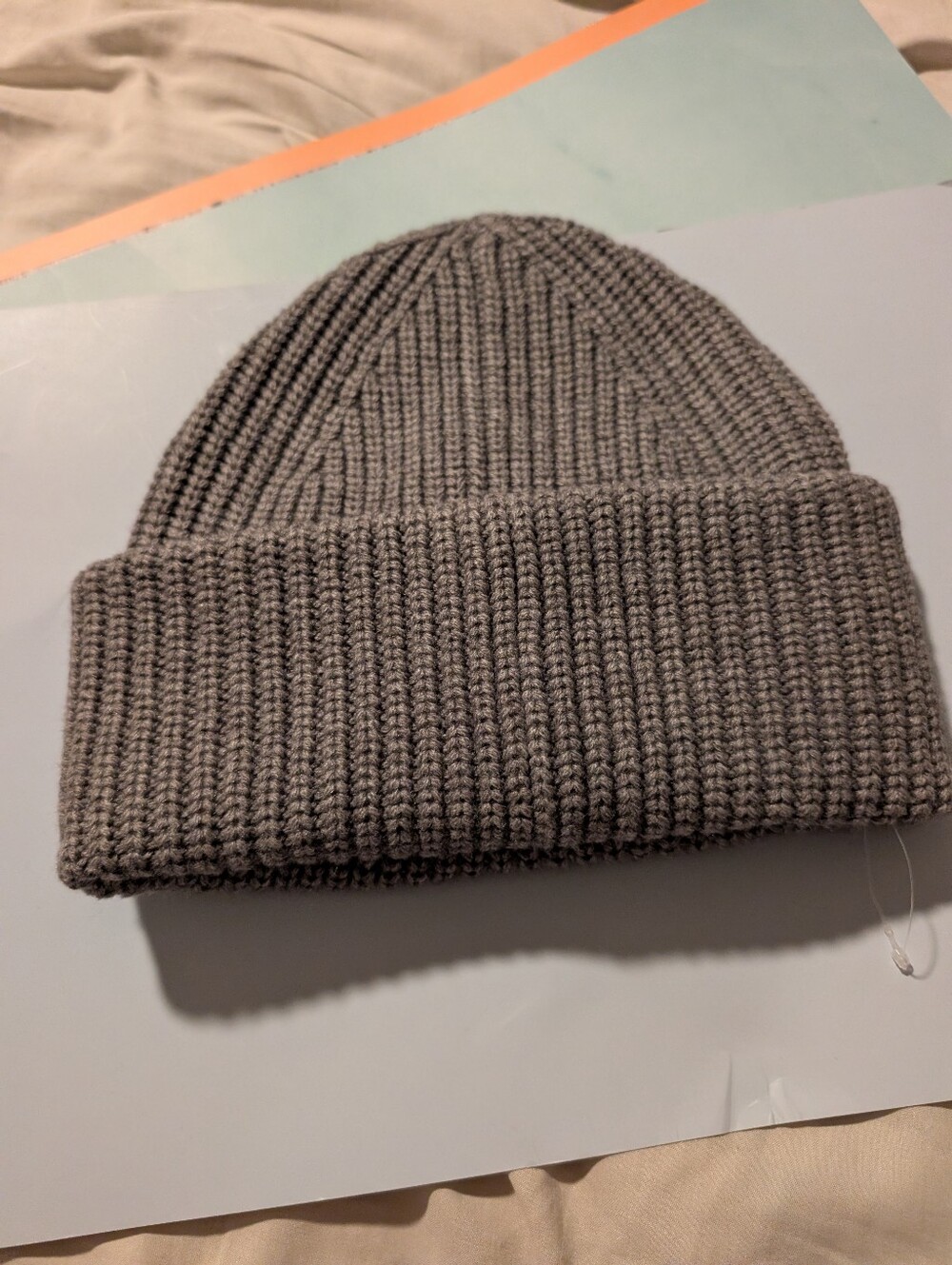 Coach Patch Rib Knit Wool Blend Beanie - Picture 5 of 6